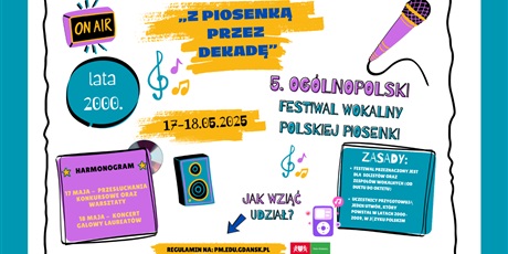 5. Ogólnopolski Festiwal Wokalny Polskiej Piosenki „Z piosenką przez dekadę” – lata 2000.