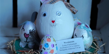 Powiększ grafikę: Wystawa prac lauretatów konkursu Pisanki, jajka malowane. 
