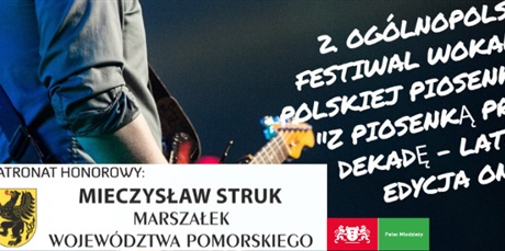 2. Ogólnopolski Festiwal Wokalny Polskiej Piosenki "Z piosenką przez dekadę - lata 80 - edycja online