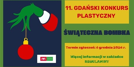 Regulamin Konkursu Plastycznego „Świąteczna Bombka"